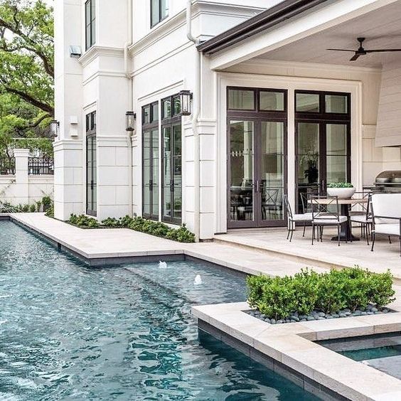 травертиновая отделка